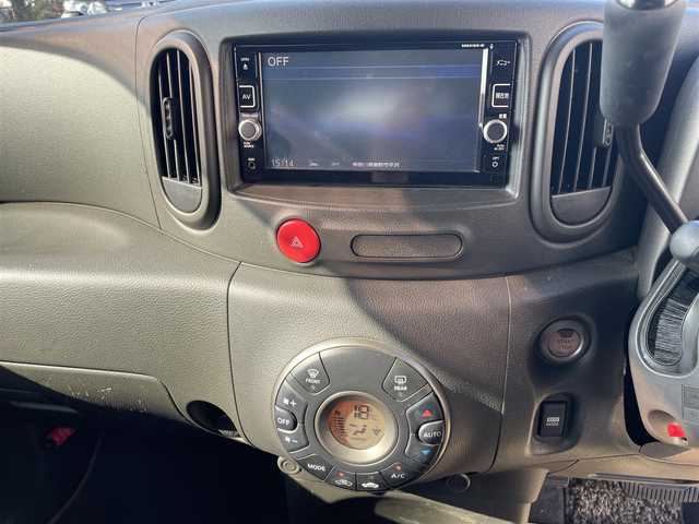 日産 キューブ 15X Vセレクション 神奈川県 2016(平28)年 8.3万km ダークメタルグレー 【(株)IDOMが運営する【じしゃロン相模原店】の自社ローン対象車両になります。こちらは現金ご利用時の価格です。自社ローンご希望の方は別途その旨お申付け下さい。】/スマートキー２個/純正ナビ・フルセグTV/CD・DVD・BTオーディオ/バックカメラ/ETC/HIDオートライト/保証書・取説書