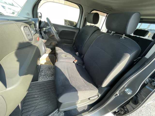 日産 キューブ 15X Vセレクション 神奈川県 2016(平28)年 8.3万km ダークメタルグレー 【(株)IDOMが運営する【じしゃロン相模原店】の自社ローン対象車両になります。こちらは現金ご利用時の価格です。自社ローンご希望の方は別途その旨お申付け下さい。】/スマートキー２個/純正ナビ・フルセグTV/CD・DVD・BTオーディオ/バックカメラ/ETC/HIDオートライト/保証書・取説書