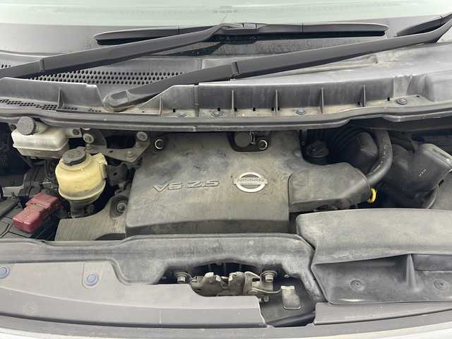 日産 エルグランド ハイウェイスター 栃木県 2005(平17)年 12.7万km 白 純正オーディオ/AM FM CD MD/片側パワースライドドア/AFS/オートエアコン/オートライト/ハーフレザーシート/ステアリングスイッチ/電動格納ミラー/社外16インチアルミホイール/純正フロアマット/ドアバイザー