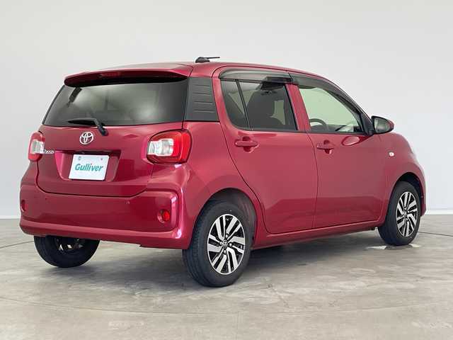 トヨタ パッソ X Gパッケージ 新潟県 2016(平28)年 9.7万km マゼンタベリーマイカM 純正SDナビ（Bluetooth・CD・AM・FM）/衝突被害軽減システム　/バックカメラ　/地デジ　/純正ビルトインETC2.0　/D席シートヒーター　/レーンキープアシスト　/後方コーナーセンサー　/オートライト　/アイドリングストップ　/フロントワイパーデアイサー/スマートキー/純正フロアマット/純正１４インチアルミホイール/保証書/取扱説明書