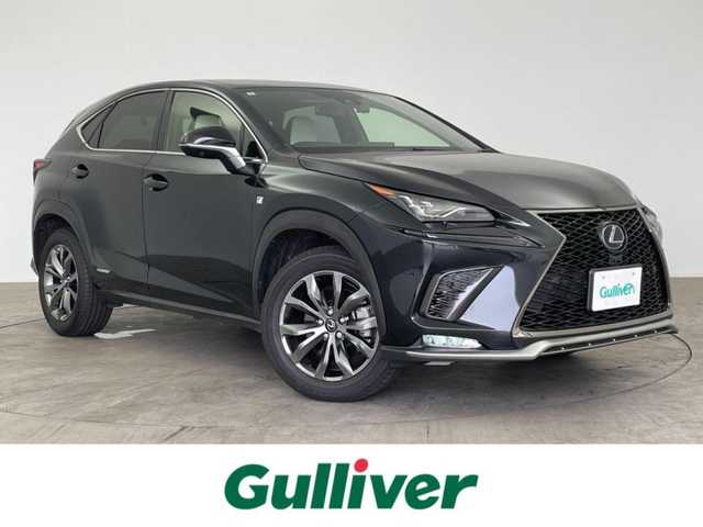 レクサス ＮＸ 300h Fスポーツ 大分県 2020(令2)年 3.5万km グラファイトブラックガラスフレーク 純正ナビ/(CD/DVD/BT/SD/フルセグTV)/バックカメラ/ドライブレコーダー前後/ビルトインＥＴＣ/ＬＥＸＵＳ　Ｓａｆｔｅｙ　Ｓｙｓｔｅｍ/レーダークルーズ/サンルーフ/ＢＳＭ/パワーバックドア/シートヒーター/エアシート/ステアリングヒーター/USB端子/パドルシフト/ステアリングヒーター/コーナーセンサー/オートハイビーム/ステアリングリモコン/置くだけ充電