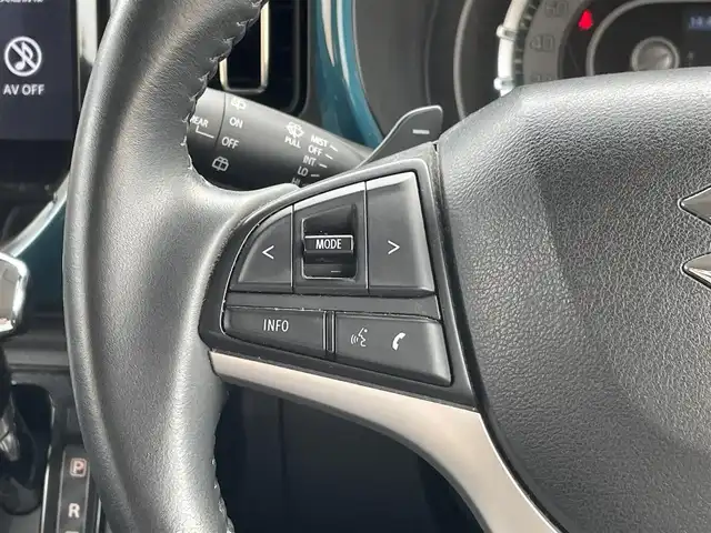スズキ ハスラー HYBRID X ターボ 東京都 2020(令2)年 3.8万km デニムブルー ガンメタリック 2トーン 純正９型メモリナビ＆フルセグ　/・BluetoothAudio/・スマートフォン連携/アラウンドビューモニター　/ＬＥＤヘッドライト　/リアパーキングセンサー　/セーフティサポート/（予防安全技術）/・デュアルカメラブレーキサポート/・誤発進抑制機能/・車線逸脱抑制機能/・車線逸脱警報機能/・ふらつき警報/・先行車発進お知らせ機能/・ハイビームアシスト/・後退時ブレーキサポート/アダプティブクルーズコントロール　/ハイビームアシスト /プッシュエンジンスタート/スマートキー
