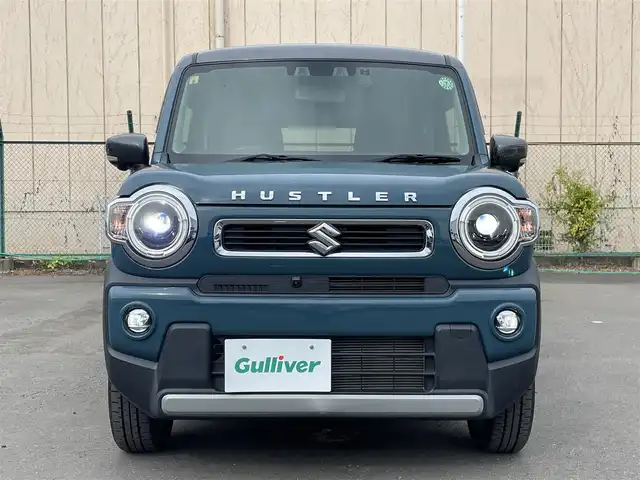 スズキ ハスラー HYBRID X ターボ 東京都 2020(令2)年 3.8万km デニムブルー ガンメタリック 2トーン 純正９型メモリナビ＆フルセグ　/・BluetoothAudio/・スマートフォン連携/アラウンドビューモニター　/ＬＥＤヘッドライト　/リアパーキングセンサー　/セーフティサポート/（予防安全技術）/・デュアルカメラブレーキサポート/・誤発進抑制機能/・車線逸脱抑制機能/・車線逸脱警報機能/・ふらつき警報/・先行車発進お知らせ機能/・ハイビームアシスト/・後退時ブレーキサポート/アダプティブクルーズコントロール　/ハイビームアシスト /プッシュエンジンスタート/スマートキー