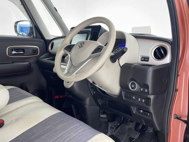 スズキ ワゴンＲ スマイル HYBRID X 沖縄県 2021(令3)年 3.4万km コーラルオレンジメタリック/アーバンブラウン2トーン 社外ナビ　【CN-RE07D】/　(ラジオ　ＣＤ　ＤＶＤ　フルセグＴＶ　Ｂｌｕｅｔｏｏｔｈ)/両側パワースライドドア/ドライブレコーダー前後　(SN-TW9800)/ビルトインＥＴＣ/ＬＥＤヘッドライト/ヘッドアップディスプレイ/レザー調シートカバー/コーナーセンサー後方/レーダークルーズコントロール/D席シートヒーター/ステアリングスイッチ/ドアバイザー/フロアマット/スマートキー