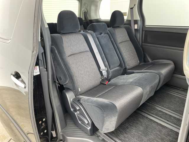 トヨタ アルファード 350S 兵庫県 2010(平22)年 7.2万km ブラック ・純正ナビ（CD/DVD/HDD/TV/AUX)/・両側パワースライドドア/・サンルーフ/・ビルトインETC/・AC100V電源/・社外レーダー探知機/・クルーズコントロール/・コーナーセンサー/・AFS/・HIDヘッドライト/・フォグライト/・オートライト/・バックカメラ/・純正18インチAW/・プッシュスタート/・スマートキー/・カーテンエアバック/・Wエアコン/・MTモード付AT/・ドアバイザー/・電動格納ミラー/・純正フロアマット