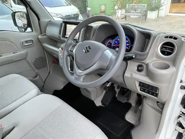 スズキ エブリィ ワゴン PZターボ スペシャル 埼玉県 2018(平30)年 13.7万km パールホワイト 社外ナビTV/バックカメラ/両側パワースライドドア/左オートステップ/衝突軽減ブレーキ/HIDライト/プッシュスタート/スマートキー/ETC/保証書付整備手帳/取扱説明書