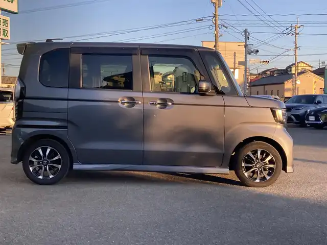 ホンダ Ｎ ＢＯＸ カスタム G L ホンダセンシング 福岡県 2018(平30)年 7.2万km シャイニンググレーM クルーズコントロール/車線逸脱防止支援システム/衝突軽減ブレーキ/両側パワースライドドア/純正Gathersナビ/フルセグTV/Bluetoothオーディオ/バックカメラ/ETC/純正フロアマット/プッシュスタートボタン/スマートキー
