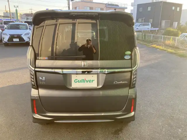 ホンダ Ｎ ＢＯＸ カスタム G L ホンダセンシング 福岡県 2018(平30)年 7.2万km シャイニンググレーM クルーズコントロール/車線逸脱防止支援システム/衝突軽減ブレーキ/両側パワースライドドア/純正Gathersナビ/フルセグTV/Bluetoothオーディオ/バックカメラ/ETC/純正フロアマット/プッシュスタートボタン/スマートキー