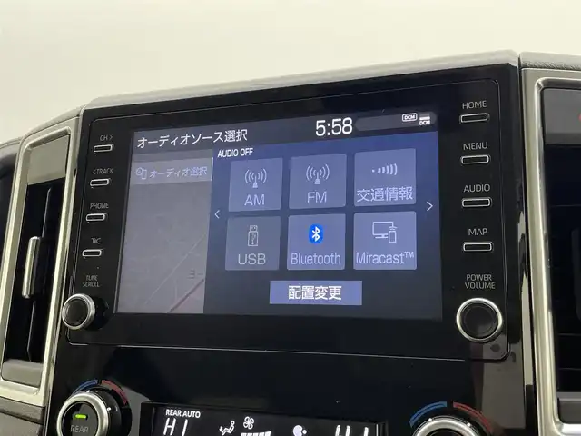 トヨタ グランエース プレミアム 宮城県 2020(令2)年 4.9万km ブラック 純正ナビ/全周囲カメラ/デジタルインナーミラー/ＢＳＭ/ＲＣＴＡ/追従クルーズコントロール/クリアランスソナー/ベージュ革シート/両側パワースライドドア/シートヒーター/前席パワーシート/ＥＴＣ/禁煙車