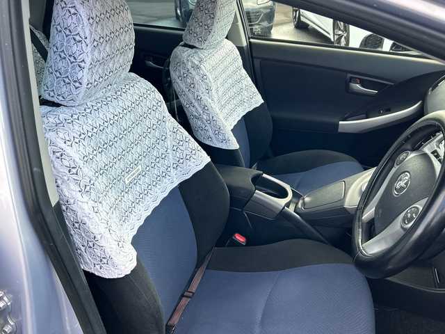 トヨタ プリウス S 鹿児島県 2013(平25)年 3.9万km ライトパープルマイカ ドライブレコーダー/純正ナビ/TV/バックカメラ/ワンオーナー/プッシュスタート/スマートキー/スペアキー/Bluetooth接続/横滑り防止装置/カーテンエアバッグ/LEDヘッドライト