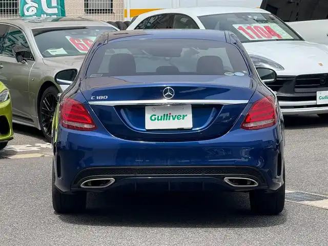 メルセデス・ベンツ Ｃ１８０ ローレウスエディション 愛知県 2018(平30)年 2.6万km ブリリアントブルーM /禁煙//ワンオーナー//正規ディーラー車//H31-R5年ディーラー記録簿//メーカーナビ//AM/FM/CD/DVD/SD/USB/BT//フルセグTV//バックカメラ//ETC//レーダーセーフティパッケージ//アクティブブレーキアシスト//リアCPA//PRE-SAFE//アクティブレーンキーピングアシスト//アクティブブラインドスポットアシスト//ディスタンスパイロットディストロニック//ステアリングパイロット//チャイルドセーフティセンサー//AMGライン//18インチAMGAW//ロゴ付きブレーキアシスト//ドリルドベンチレーテッドディスク//前席レザーARITCO//AMGレザーステアリング//アクティブクルーズコントロール//前席パワーシート//前席シートヒーター//運転席ランバーサポート//運転席シートメモリー//ステアリングリモコン//パドルシフト//電動格納ウィンカーミラー//アイドリングストップ//Individual/Sport/Sport＋/Comfort/Eco//ISOFIX//プッシュスタート//スマートキー//スペアキー//純正フロアマット//照明付きバニティミラー//保証書//取扱説明書