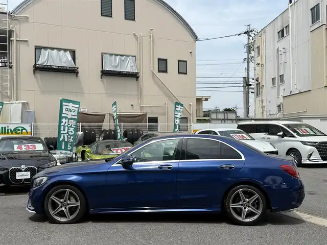 メルセデス・ベンツ Ｃ１８０ ローレウスエディション 愛知県 2018(平30)年 2.6万km ブリリアントブルーM /禁煙//ワンオーナー//正規ディーラー車//H31-R5年ディーラー記録簿//メーカーナビ//AM/FM/CD/DVD/SD/USB/BT//フルセグTV//バックカメラ//ETC//レーダーセーフティパッケージ//アクティブブレーキアシスト//リアCPA//PRE-SAFE//アクティブレーンキーピングアシスト//アクティブブラインドスポットアシスト//ディスタンスパイロットディストロニック//ステアリングパイロット//チャイルドセーフティセンサー//AMGライン//18インチAMGAW//ロゴ付きブレーキアシスト//ドリルドベンチレーテッドディスク//前席レザーARITCO//AMGレザーステアリング//アクティブクルーズコントロール//前席パワーシート//前席シートヒーター//運転席ランバーサポート//運転席シートメモリー//ステアリングリモコン//パドルシフト//電動格納ウィンカーミラー//アイドリングストップ//Individual/Sport/Sport＋/Comfort/Eco//ISOFIX//プッシュスタート//スマートキー//スペアキー//純正フロアマット//照明付きバニティミラー//保証書//取扱説明書