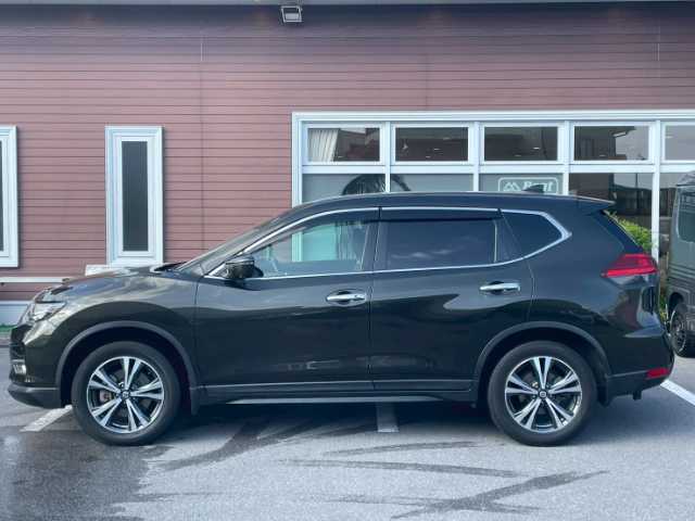 日産 エクストレイル 20X 栃木県 2018(平30)年 6.4万km チタニウムカーキ パイオニア7型ナビ/（CD/DVD/BT/ワンセグTV）/エマージェンシーブレーキ/プロパイロット/レーダークルコン/デジタルインナーミラー/アラウンドビューモニター/パワーバックドア/ドライブレコーダー/ヒルディセントコントロール/3列シート/ETC