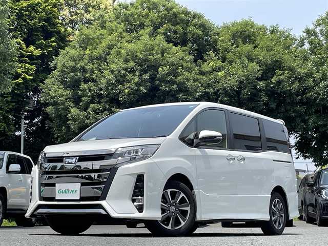 トヨタ ノア Si ダブルバイビーⅡ 東京都 2020(令2)年 2.3万km ホワイトパールクリスタルシャイン 外部検査済み/ワンオーナー/純正ナビ/フルセグTV/Bluetoothオーディオ/DVD再生/両側パワースライドドア/ETC/ドライブレコーダー(CA-XDR71GD)/LEDヘッドランプ/スマートキー/トヨタセーフティセンス/・プリクラッシュセーフティ/・レーンディパーチャーアラート/・オートマチックハイビーム