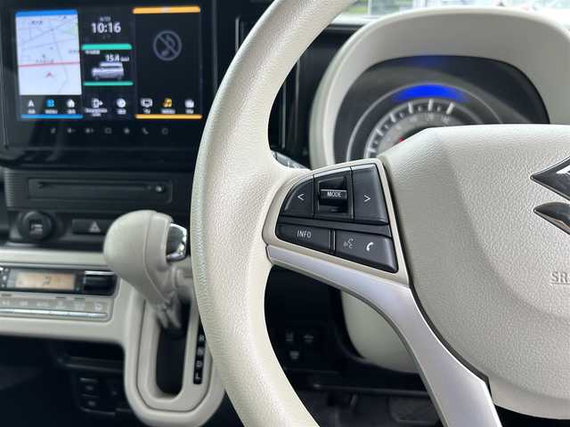 スズキ ワゴンＲ スマイル HYBRID X 栃木県 2023(令5)年 3.3万km ライトブルー 衝突軽減システム/メーカーナビ/AM　FM　CD　DVD　TV　BT　Applecarplay　Androidauto/アラウンドビューモニター/両側パワースライドドア/横滑り防止装置/レーンキープアシスト/アイドリングストップ/プッシュスタート/LEDライト/フロントフォグ/USB充電ポート/ドアバイザー/電格ミラー/コーナーセンサー前後