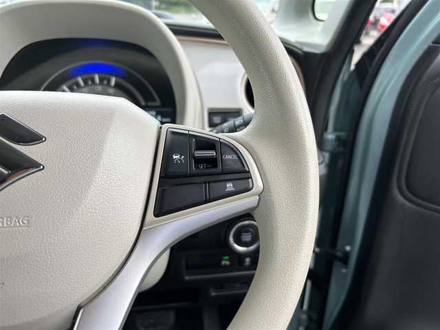 スズキ ワゴンＲ スマイル HYBRID X 栃木県 2023(令5)年 3.3万km ライトブルー 衝突軽減システム/メーカーナビ/AM　FM　CD　DVD　TV　BT　Applecarplay　Androidauto/アラウンドビューモニター/両側パワースライドドア/横滑り防止装置/レーンキープアシスト/アイドリングストップ/プッシュスタート/LEDライト/フロントフォグ/USB充電ポート/ドアバイザー/電格ミラー/コーナーセンサー前後
