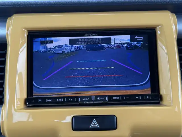 マツダ フレア クロスオーバー XS 千葉県 2017(平29)年 3.9万km アクティブイエロー/ブラック2トーン デュアルカメラブレーキサポート/レーンキープアシスト/社外メモリナビ/　フルセグ/BT/DVD/CD/USB/バックカメラ/ステアリングスイッチ/ETC/アイドリングストップ/シートヒーター(D/N席)/プッシュスタート/スマートキー/HIDヘッドライト/オートライト/フォグライト/純正フロアマット/サイドバイザー