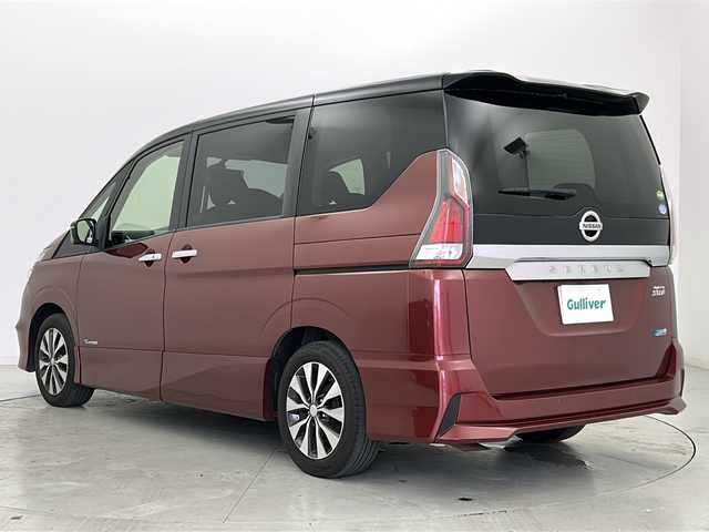 日産 セレナ ハイウェイスター Vセレクション 宮城県 2017(平29)年 7.8万km マルーンレッド 2トーン 両側パワースライドドア/アラウンドビューモニター/純正フリップダウンモニター/デジタルインナーミラー/プロパイロット/エマージェンシーブレーキ/レーンディパーチャーウォーニング/オートハイビーム/純正9型ナビ/・BT・CD・DVD・AUX・HDMI・USB/ビルドインETC/革巻きステアリング/ステアリングスイッチ/電動パーキングブレーキ/社外フロアマット/ロールサンシェード/シートバックテーブル/LEDヘッドライト/フォグライト/純正16インチアルミホイール/ハンズフリーオートスライドドア/横滑り防止装置/プッシュスタート/スマートキー
