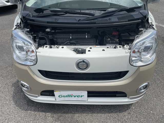 ダイハツ ムーヴ キャンバス G メイクアップ SA Ⅲ 福島県 2018(平30)年 4.9万km パールホワイトⅢ/ナチュラルベージュマイカメタリック 2トーン 純正ナビ/・フルセグＴＶ/・Ｂｌｕｅｔｏｏｔｈ/・ＣＤ/・ＤＶＤ/・ＦＭ・ＡＭ/全方位カメラ/両側パワスラ/衝突軽減ブレーキ/ドライブレコーダー/ＥＴＣ/ＵＳＢ・ＨＤＭＩ端子/純正フロアマット