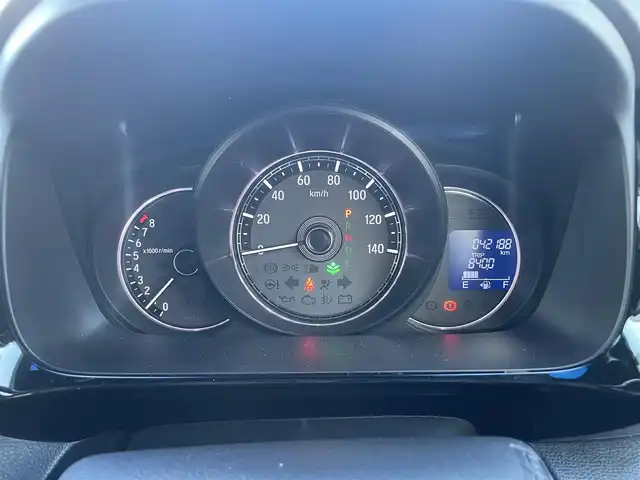 ホンダ Ｎ ＷＧＮ カスタムGSSパッケージⅡ 静岡県 2018(平30)年 4.2万km 青Ｍ ワンオーナー　/アイドリングストップ　/ETC　/ハーフレザー　/シートヒーター　/純正ナビ　/バックカメラ　/Bluetooth　/プッシュスタート　/ウィンカーミラー/スマートキー/　