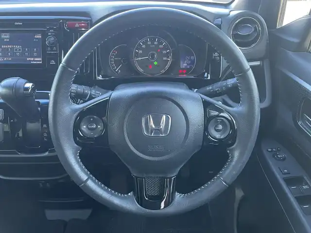 ホンダ Ｎ ＷＧＮ カスタムGSSパッケージⅡ 静岡県 2018(平30)年 4.2万km 青Ｍ ワンオーナー　/アイドリングストップ　/ETC　/ハーフレザー　/シートヒーター　/純正ナビ　/バックカメラ　/Bluetooth　/プッシュスタート　/ウィンカーミラー/スマートキー/　