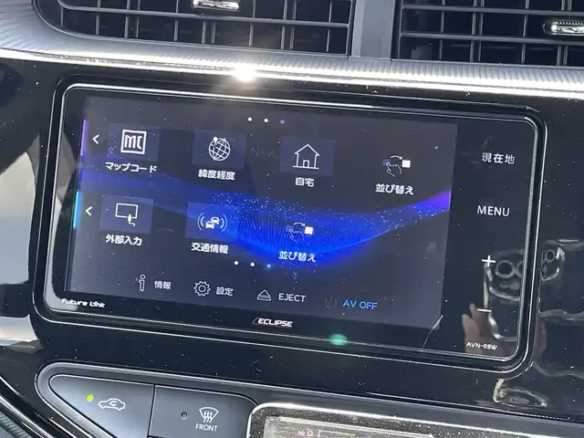 トヨタ アクア S スタイルブラック 香川県 2018(平30)年 5.2万km ホワイトパールクリスタルシャイン 登録時走行距離：51940ｋｍ/純正7型ナビゲーション/→フルセグTV/→CD/DVD再生/バックカメラ/ETC/前後コーナーセンサー/LEDオートライト/レベライザー/電動格納ウィンカー付きミラー/横滑り防止装置/衝突被害軽減装置/スマートキー/スペアキー
