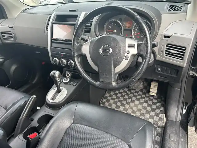 日産 エクストレイル 20Xt 埼玉県 2009(平21)年 12.1万km ダイヤモンドブラック カプロンシート/カロッツェリアナビ/シートヒータ/社外17インチAW/クルーズコントロール/ETC/オートライト