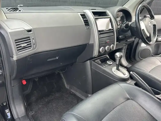 日産 エクストレイル 20Xt 埼玉県 2009(平21)年 12.1万km ダイヤモンドブラック カプロンシート/カロッツェリアナビ/シートヒータ/社外17インチAW/クルーズコントロール/ETC/オートライト