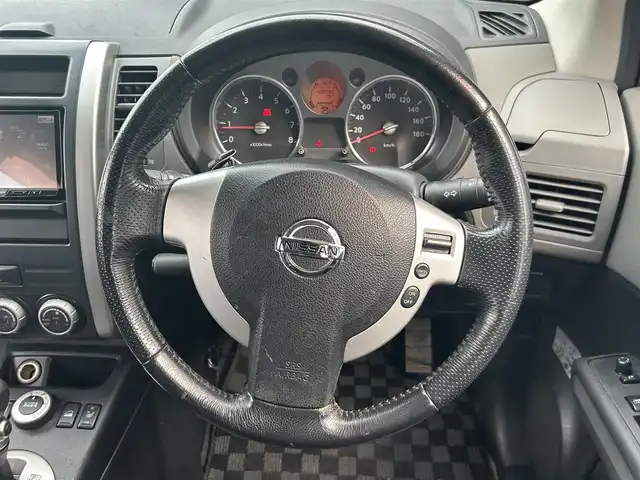 日産 エクストレイル 20Xt 埼玉県 2009(平21)年 12.1万km ダイヤモンドブラック カプロンシート/カロッツェリアナビ/シートヒータ/社外17インチAW/クルーズコントロール/ETC/オートライト