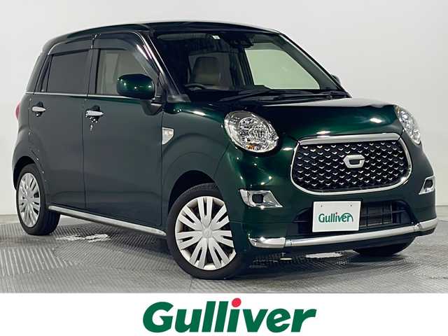 ダイハツ キャスト スタイル X リミテッド SAⅢ 広島県 2019(平31)年 4.8万km ダークエメラルドマイカ 社外ナビ（DVD/Bluetooth）/バックカメラ/シートヒーター/衝突軽減ブレーキ/車線逸脱警報/オートハイビーム/誤発進抑制機能/ETC/ドライブレコーダー/スマートキー