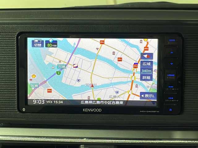 ダイハツ キャスト スタイル X リミテッド SAⅢ 広島県 2019(平31)年 4.8万km ダークエメラルドマイカ 社外ナビ（DVD/Bluetooth）/バックカメラ/シートヒーター/衝突軽減ブレーキ/車線逸脱警報/オートハイビーム/誤発進抑制機能/ETC/ドライブレコーダー/スマートキー