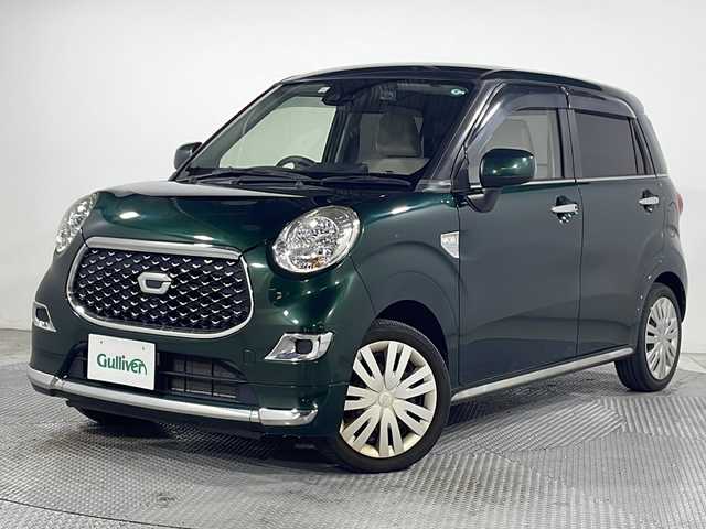 ダイハツ キャスト スタイル X リミテッド SAⅢ 広島県 2019(平31)年 4.8万km ダークエメラルドマイカ 社外ナビ（DVD/Bluetooth）/バックカメラ/シートヒーター/衝突軽減ブレーキ/車線逸脱警報/オートハイビーム/誤発進抑制機能/ETC/ドライブレコーダー/スマートキー