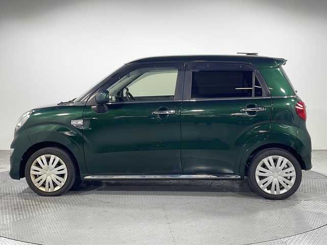 ダイハツ キャスト スタイル X リミテッド SAⅢ 広島県 2019(平31)年 4.8万km ダークエメラルドマイカ 社外ナビ（DVD/Bluetooth）/バックカメラ/シートヒーター/衝突軽減ブレーキ/車線逸脱警報/オートハイビーム/誤発進抑制機能/ETC/ドライブレコーダー/スマートキー