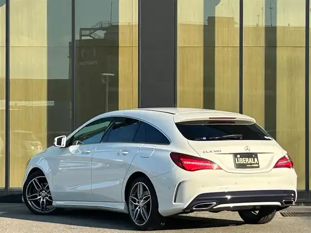 メルセデス・ベンツ ＣＬＡ１８０ Sブレイク　スポーツ 石川県 2017(平29)年 3.5万km 白 純正HDDナビ/　Bluetooth・AM/FM・CD・DVD・USB・AUX/フルセグTV/バックカメラ/ETC2.0/純正ドライブレコーダー/パワーシート（D+N席）/シートメモリー/シートヒーター（D+N席）/アンチロック・ブレーキ・システム/衝突被害軽減システム/横滑り防止装置/前後コーナーセンサー/レーンキープアシスト/盗難防止装置/パーキングアシスト/アイドリングストップ/エアバッグ（W+サイド）/カーテンエアバッグ/純正アルミホイール/スマートキー