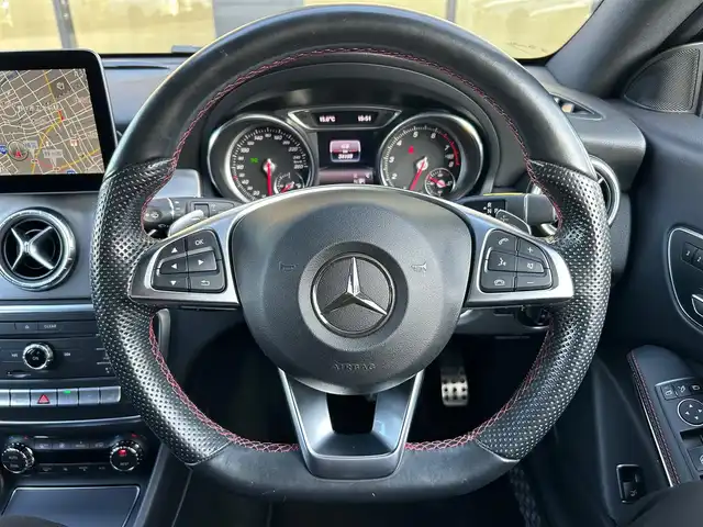 メルセデス・ベンツ ＣＬＡ１８０ Sブレイク　スポーツ 石川県 2017(平29)年 3.5万km 白 純正HDDナビ/　Bluetooth・AM/FM・CD・DVD・USB・AUX/フルセグTV/バックカメラ/ETC2.0/純正ドライブレコーダー/パワーシート（D+N席）/シートメモリー/シートヒーター（D+N席）/アンチロック・ブレーキ・システム/衝突被害軽減システム/横滑り防止装置/前後コーナーセンサー/レーンキープアシスト/盗難防止装置/パーキングアシスト/アイドリングストップ/エアバッグ（W+サイド）/カーテンエアバッグ/純正アルミホイール/スマートキー