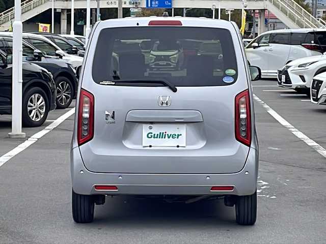 ホンダ Ｎ ＷＧＮ Lターボ ホンダセンシング 長野県 2020(令2)年 3.7万km ルナシルバーM 禁煙車/４WD/純正SDナビ/VXM-205Ci/バックカメラ/Bluetooth/レーダークルーズコントロール/純正エンジンスターター/前席シートヒーター/アイドリングストップ/USB入力端子/衝突被害軽減システム/レーンキープアシスト/横滑り防止装置/後ろコーナーセンサー/LEDヘッドライト/ブレーキホールド/オートマチックハイビーム/社外AW14インチ/プッシュスタート/スペアキー/プラズマクラスター