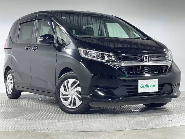 ホンダ フリード G ホンダセンシング 神奈川県 2021(令3)年 1.9万km クリスタルブラックパール 純正9型メモリーナビゲーション【VXM-217VFNi】/フルセグ　CD DVD　USB　HDMI　SD　Bluetooth/バックカメラ/両側電動スライドドア/ホンダセンシング/CMBS衝突軽減ブレーキ/歩行者事故低減ステアリング/アダブティブクルーズコントロール/LKAS車線維持支援システム/路外逸脱抑制機能/誤発進抑機能/先行車発進お知らせ機能/標識認識機能/マルチインフォメーションディスプレイ/前後ソナー/アイドリングストップ/純正前後ドライブレコーダー/前席シートヒーター/純正ビルトインETC/ステアリングスイッチ/ECON/シートリフター/プッシュスタート/スマートキー/LEDヘッドランプ/オートライト