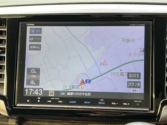 ホンダ オデッセイ ハイブリッド 鹿児島県 2017(平29)年 7.1万km プレミアムヴィーナスブラックP 社外ナビ／Bluetooth／DVD／CD／SDナビ/バックカメラ/クルーズコントロール/レーンアシスト/両側パワースライドドア/衝突被害軽減システム/オートライト/パワーウィンドウ/プッシュスタートボタン/シートヒーター/ETC/三列シート/ワンセグ