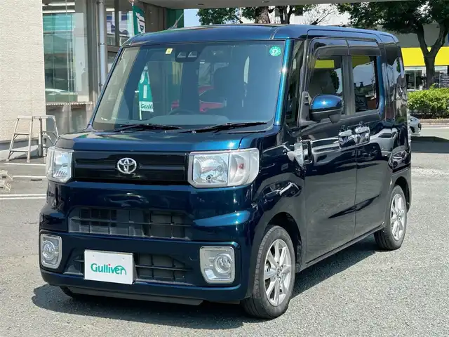 トヨタ ピクシスメガ L SAⅢ 熊本県 2022(令4)年 3.9万km レーザーブルークリスタルシャイン ワンオーナー/衝突軽減ブレーキ/プッシュスタート/社外ナビ/（CD・DVD・フルセグTV・BTオーディオ・SD）/バックカメラ/純正14インチAW/両側パワースライドドア/オートライト/フォグライト/横滑り防止装置/純正フロアマット/純正ドアバイザー/新車保証書/取扱説明書