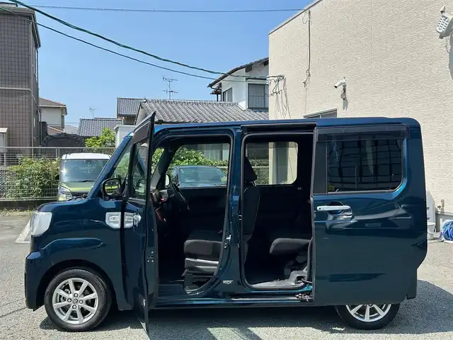 トヨタ ピクシスメガ L SAⅢ 熊本県 2022(令4)年 3.9万km レーザーブルークリスタルシャイン ワンオーナー/衝突軽減ブレーキ/プッシュスタート/社外ナビ/（CD・DVD・フルセグTV・BTオーディオ・SD）/バックカメラ/純正14インチAW/両側パワースライドドア/オートライト/フォグライト/横滑り防止装置/純正フロアマット/純正ドアバイザー/新車保証書/取扱説明書
