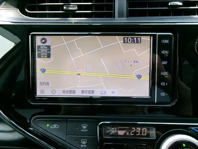 トヨタ アクア S スタイルブラック 群馬県 2019(平31)年 1.9万km ホワイトパールクリスタルシャイン ワンオーナー/Toyota Safety Sense/純正SDナビ・フルセグTV/　・BT・DVD(NSZT-W68T)/純正バックモニター/純正ドライブレコーダー(DRT-C68A)/純正ビルトインETC2.0/前席シートヒーター/スマートキー×2＆プッシュスタート/R2.3.4.5.6.7年記録簿/保証書＆取説