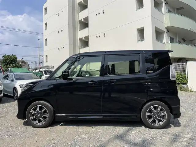 スズキ ソリオ バンディット HV MV 東京都 2021(令3)年 1.9万km スーパーブラックパール 社外メモリナビ/ （DVD/フルセグTV/Bluetooth/MSV）/全方位モニター/ETC/両側パワースライドドア/D席シートヒーター/ステアマチック/・アダプティブクルーズコントロール/・デュアルカメラブレーキサポート/・先行車発進お知らせ機能/・交通標識認識機能/・誤発進抑制機能/・後方誤発進抑制機能/・ハイビームアシスト/・車線逸脱抑制機能/横滑り防止装置/純正15インチアルミホイール/純正LEDヘッドライト/スマートキー/取扱説明書