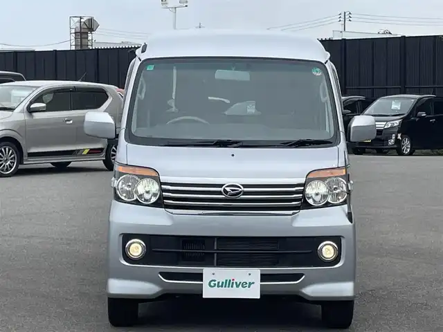 ダイハツ アトレー ワゴン カスタム ターボ RS 山形県 2013(平25)年 2万km ブライトシルバーメタリック 4WD/ターボ/カーオーディオ/　　【CD　AM/FM】/両側イージークローザードア/HIDヘッドライト/純正13インチアルミホイール/純正フロアマット/パワーウィンドウ/ドアバイザー/AAC/電動格納ミラー/フォグランプ/リモコンキー/ETC