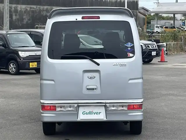 ダイハツ アトレー ワゴン カスタム ターボ RS 山形県 2013(平25)年 2万km ブライトシルバーメタリック 4WD/ターボ/カーオーディオ/　　【CD　AM/FM】/両側イージークローザードア/HIDヘッドライト/純正13インチアルミホイール/純正フロアマット/パワーウィンドウ/ドアバイザー/AAC/電動格納ミラー/フォグランプ/リモコンキー/ETC