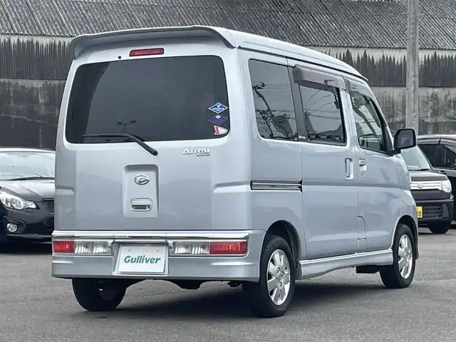 ダイハツ アトレー ワゴン カスタム ターボ RS 山形県 2013(平25)年 2万km ブライトシルバーメタリック 4WD/ターボ/カーオーディオ/　　【CD　AM/FM】/両側イージークローザードア/HIDヘッドライト/純正13インチアルミホイール/純正フロアマット/パワーウィンドウ/ドアバイザー/AAC/電動格納ミラー/フォグランプ/リモコンキー/ETC