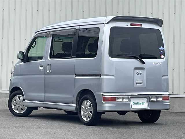 ダイハツ アトレー ワゴン カスタム ターボ RS 山形県 2013(平25)年 2万km ブライトシルバーメタリック 4WD/ターボ/カーオーディオ/　　【CD　AM/FM】/両側イージークローザードア/HIDヘッドライト/純正13インチアルミホイール/純正フロアマット/パワーウィンドウ/ドアバイザー/AAC/電動格納ミラー/フォグランプ/リモコンキー/ETC