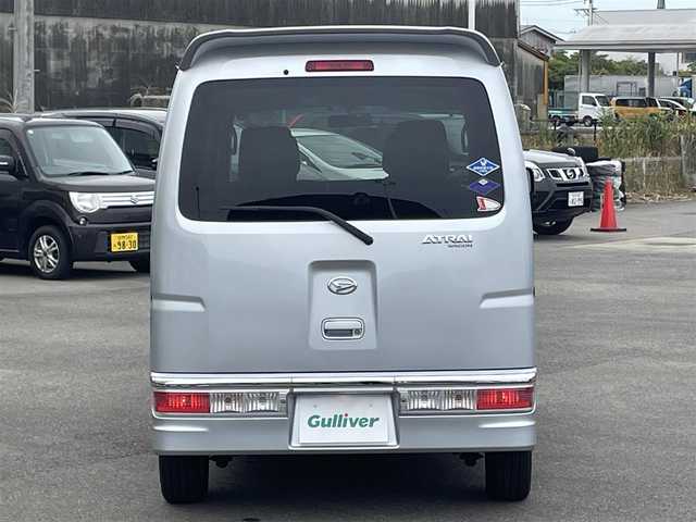 ダイハツ アトレー ワゴン カスタム ターボ RS 山形県 2013(平25)年 2万km ブライトシルバーメタリック 4WD/ターボ/カーオーディオ/　　【CD　AM/FM】/両側イージークローザードア/HIDヘッドライト/純正13インチアルミホイール/純正フロアマット/パワーウィンドウ/ドアバイザー/AAC/電動格納ミラー/フォグランプ/リモコンキー/ETC