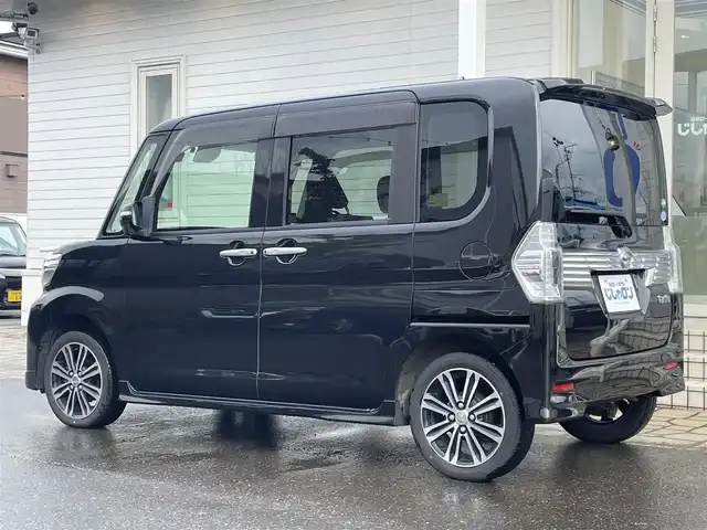 ダイハツ タント カスタム RS SAⅡ 秋田県 2016(平28)年 12.1万km ブラックマイカメタリック (株)IDOMが運営する【じしゃロン秋田店】の自社ローン対象車両になります。こちらは現金ご利用時の価格です。自社ローンご希望の方は別途その旨お申付け下さい。/スマートアシストII/衝突回避支援ブレーキ/衝突警報機能(対車両・対歩行者)/車線逸脱警報機能/誤発進抑制制御機能（前方・後方）/先行車発進お知らせ機能/純正SDナビ【CD/DVD/SD/Bluetooth/USB/AUX/iPod】/フルセグTV/両側パワースライドドア/ETC/前方ドライブレコーダー/LEDヘッドライト/後方コーナーセンサー