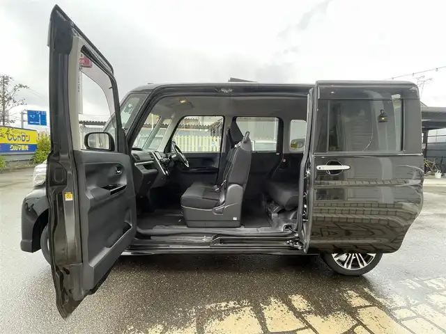 ダイハツ タント カスタム RS SAⅡ 秋田県 2016(平28)年 12.1万km ブラックマイカメタリック (株)IDOMが運営する【じしゃロン秋田店】の自社ローン対象車両になります。こちらは現金ご利用時の価格です。自社ローンご希望の方は別途その旨お申付け下さい。/スマートアシストII/衝突回避支援ブレーキ/衝突警報機能(対車両・対歩行者)/車線逸脱警報機能/誤発進抑制制御機能（前方・後方）/先行車発進お知らせ機能/純正SDナビ【CD/DVD/SD/Bluetooth/USB/AUX/iPod】/フルセグTV/両側パワースライドドア/ETC/前方ドライブレコーダー/LEDヘッドライト/後方コーナーセンサー