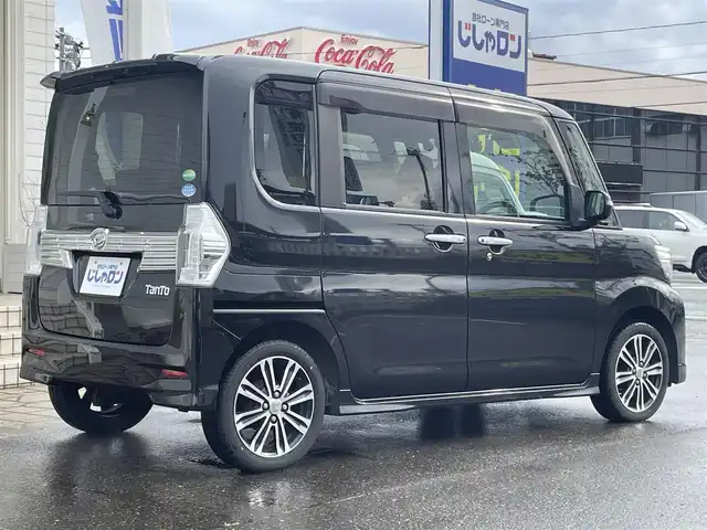 ダイハツ タント カスタム RS SAⅡ 秋田県 2016(平28)年 12.1万km ブラックマイカメタリック (株)IDOMが運営する【じしゃロン秋田店】の自社ローン対象車両になります。こちらは現金ご利用時の価格です。自社ローンご希望の方は別途その旨お申付け下さい。/スマートアシストII/衝突回避支援ブレーキ/衝突警報機能(対車両・対歩行者)/車線逸脱警報機能/誤発進抑制制御機能（前方・後方）/先行車発進お知らせ機能/純正SDナビ【CD/DVD/SD/Bluetooth/USB/AUX/iPod】/フルセグTV/両側パワースライドドア/ETC/前方ドライブレコーダー/LEDヘッドライト/後方コーナーセンサー